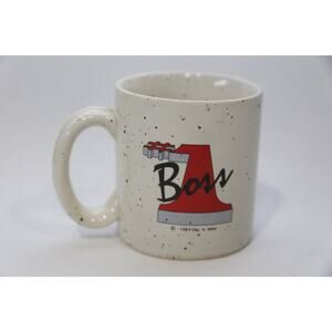Number One Boss, 1983, Clay In Mind, Coffee Cup, Mug, Novelty Cup, Ceramic,